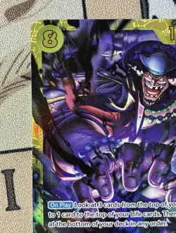 Marshall.D.Teach SEC OP16-119 The Time of Battle One Piece TCG OP-16 - Image 4