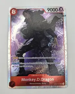 Bandai One Piece CCG Monkey.D.Dragon OP07-015 Foil SR Alt Art 9000/8 EN - Image 1