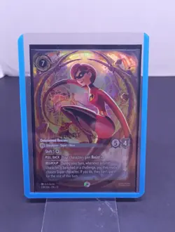 Disney Lorcana Wilds Unknown Mrs. Incredible Determined ENCHANTED 239/204 NM - Image 1