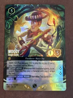 Woody Jungle Guide 54/P3 - Set champs Promo - Foil - Disney Lorcana NM-M - Image 1