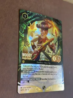 Woody Jungle Guide 54/P3 - Set champs Promo - Foil - Disney Lorcana NM-M - Image 2