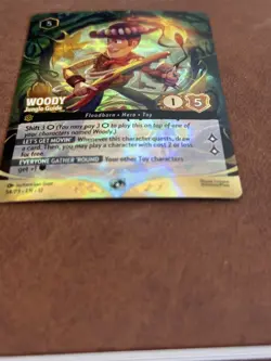 Woody Jungle Guide 54/P3 - Set champs Promo - Foil - Disney Lorcana NM-M - Image 4