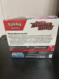Destined Rivals Booster Box Pokemon TCG FACTORY SEALED English - Image 4