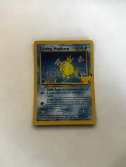Pokemon TCG Shining Magikarp Card 25th Anniversary Edition 66/64 Celebrations NM - Image 1