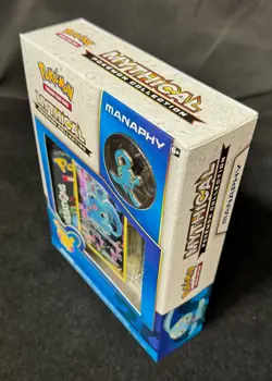 POKEMON 2016, 20th Anniversary Mythical Pin BOX MANAPHY SEALED GENERATIONS Packs - Image 2