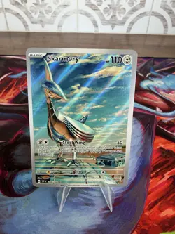 Skarmory Illustration Rare Pokemon Trading Card Game - Surging Sparks 209/191 NM - Image 1