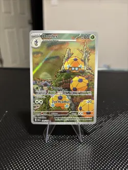 Pokemon TCG Dottler Paradox Rift 184/182 Holo Illustration Rare Card - Image 1