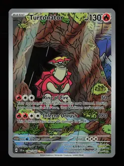 Turtonator 146/142 Illustration Rare Stellar Crown Pokemon Cards - Image 1