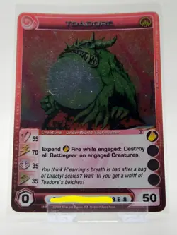 Chaotic Card : Toadore Alliances Unraveled Rare Creature - Image 1
