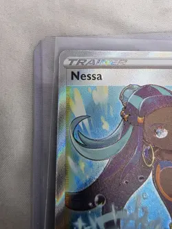 Pokemon Card TCG - Nessa 183/185 Ultra Rare Full Art Trainer Vivid Voltage NM - Image 5