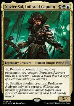 Xavier Sal, Infested Captain - Non-Foil - lcc - 14 | MTG Card - Image 3