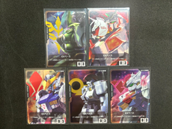 Gundam Card Game Campaign EX Base Promo Complete Set of 5 EXBP-20 to 24 - Image 1
