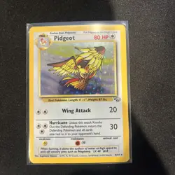 Pokemon TCG Pidgeot Jungle 8/64 Holo Unlimited Holo Rare - Image 1