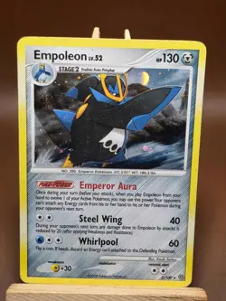 HP Empoleon 2/100 Cosmo Holo: Stormfront Pokemon TCG - Image 1