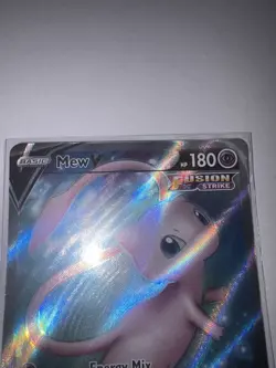 Mew V Full Art 250/264 Ultra Rare Fusion Strike Pokemon TCG Near Mint - Mint - Image 2