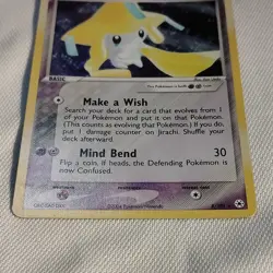 The Pokemon Company Jirachi 8/101 Hidden Legends Reverse Holo Rare ENG 2004 HP70 - Image 2