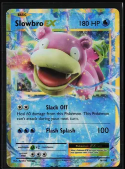 Slowbro EX 26/108 Holo EX Rare Evolutions Pokemon Near Mint - Image 1