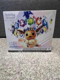 Prismatic Evolutions ETB Factory Sealed Brand New TCG Pokemon - Image 1