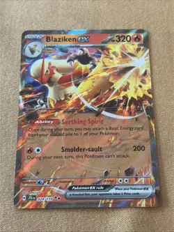Pokemon TCG SV-Journey Together Blaziken ex #24/159 Double Rare - Image 1