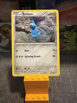 Pokemon TCG Beldum Ancient Origins 47/98 Regular Common Yuka Morii - Image 1