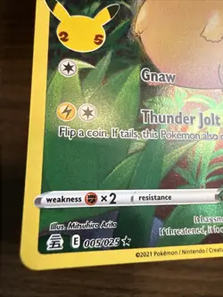 (NM) Pikachu Holo 005/025 Pokemon Celebrations NM - Image 4
