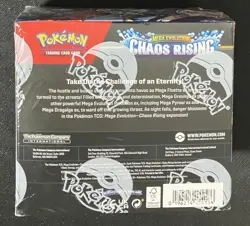 Pokemon Mega Evolution Chaos Rising Booster Box Factory Sealed SHIPS FAST - Image 2
