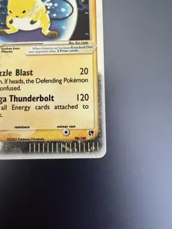 Raichu ex 98/100 Sandstorm Holo Ultra Rare English 2003 Stage 1 100 LP-MP - Image 3