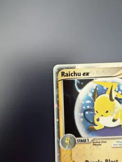 Raichu ex 98/100 Sandstorm Holo Ultra Rare English 2003 Stage 1 100 LP-MP - Image 5