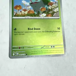Bulbasaur Mega Evolution Reverse Holo 001/132 Pokemon TCG NM ENGLISH - Image 3