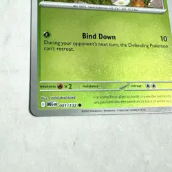 Bulbasaur Mega Evolution Reverse Holo 001/132 Pokemon TCG NM ENGLISH - Image 4