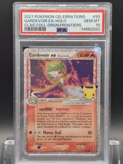 PSA 10 Gardevoir ex #93/101 2021 Pokemon Celebrations Classic Collection SWSH - Image 1