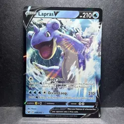 Lapras V 049/202 Holo V Rare Sword & Shield Pokemon Near Mint - Image 1