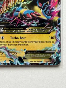 M Manectric EX - XY - Phantom Forces 24/119 - Ultra Rare Pokemon TCG - HP - Image 3