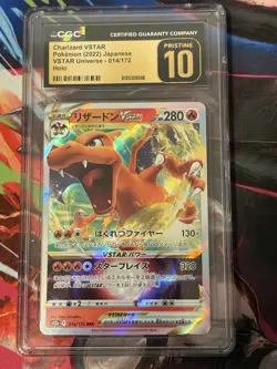 CGC Pristine 10 Charizard VSTAR 014/172: VSTAR Universe Japanese Holo 2022 - Image 1
