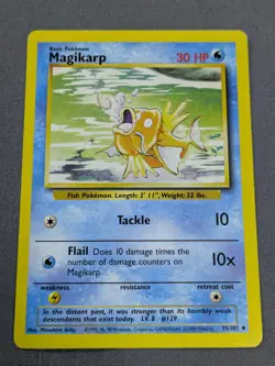 Vintage Pokemon TCG Lot Of 7 Water Sabrina's Golduck Azumarill Kingdra Magikarp - Image 5