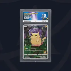 Pokemon TCG - Pikachu 001/028 - 25th Anniversary Collection - Gem Mint 10 ACE - Image 1