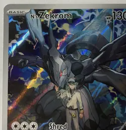Pokemon Ascended Heroes N's Zekrom 031 Black Star Promo - Image 3