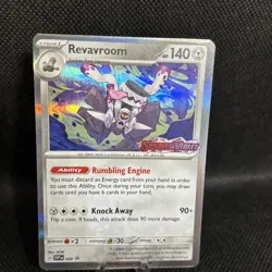 Pokemon TCG Revavroom Svp Black Star Promos SVP008 Holo Promo Promo - Image 1