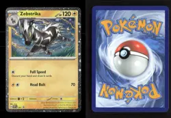 Zebstrika (Cosmos Holo) 201 Holo Scarlet & Violet Promo NM/M Pokemon - Image 3