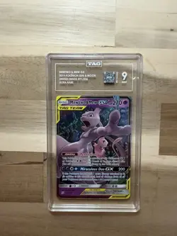 MEWTWO & MEW GX2019 POKEMON SUN & MOONUNIFIED MINDS #71/236ULTRA RARE - Image 1