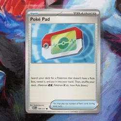 1x Poke Pad ASC 198/217 Pokemon | Playable Trainer Set - Image 1