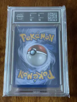 2017 Pokemon Sun & Moon Lunala GX #153 Rainbow Secret Rare Arena Club 9.5 PSA - Image 2