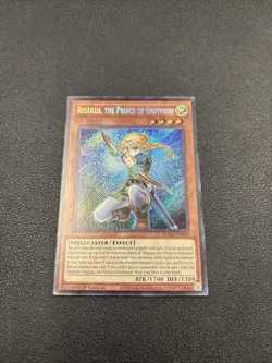 Regulus, the Prince of Endymion 1st Edition Secret Rare BLGG-EN050 Yu-Gi-Oh! - Image 1