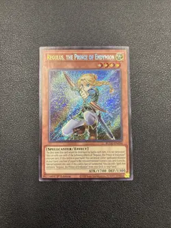 Regulus, the Prince of Endymion 1st Edition Secret Rare BLGG-EN050 Yu-Gi-Oh! - Image 2