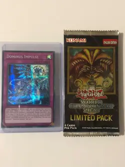Yugioh - Dominus Impulse MP25-EN116 Prismatic Secret Rare - MINT + FREE BOOSTER! - Image 1