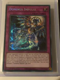 Yugioh - Dominus Impulse MP25-EN116 Prismatic Secret Rare - MINT + FREE BOOSTER! - Image 2