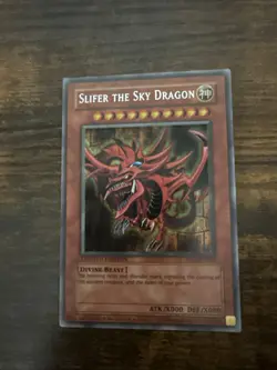 Slifer The Sky Dragon YMA-EN001 Secret Rare Limited Edition Yu-Gi-Oh NM Holo - Image 1