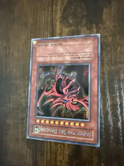 Slifer The Sky Dragon YMA-EN001 Secret Rare Limited Edition Yu-Gi-Oh NM Holo - Image 4