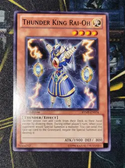 Thunder King Rai-Oh RYMP-EN074 1st Edition Common NM Yugioh Ra Yellow Mega Pack - Image 4