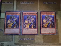 YUGIOH 3X MITHRA THE THUNDER VASSAL SR01-EN011 COMMON 1ST ED NM - Image 1